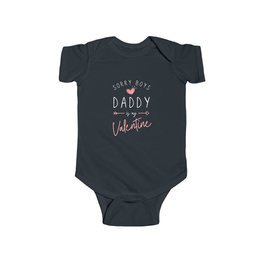 Sorry Boys Valentine Onesie