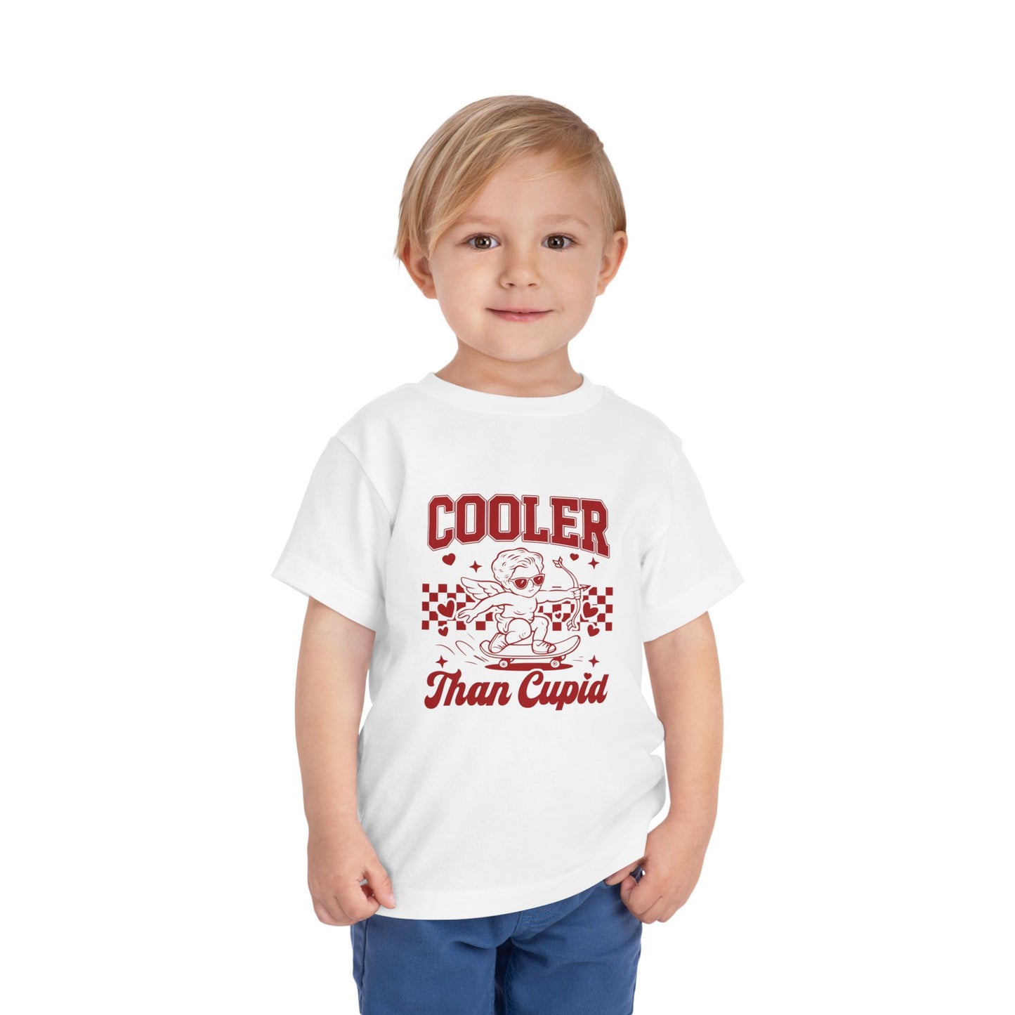 Cooler Than Cupid Toddler Tee