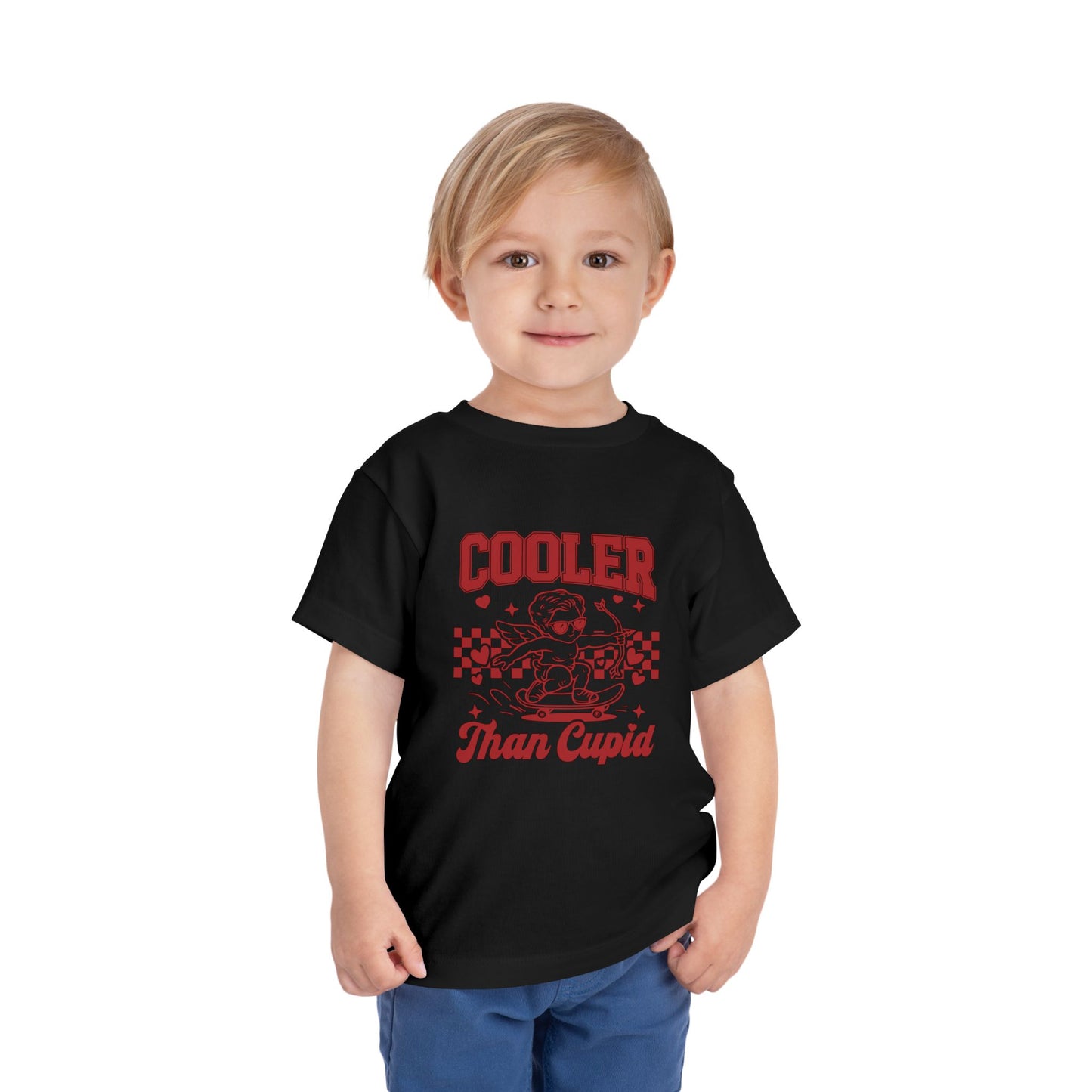 Cooler Than Cupid Toddler Tee