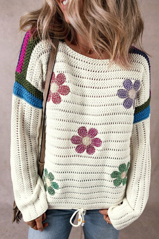 Flower Power Sweater