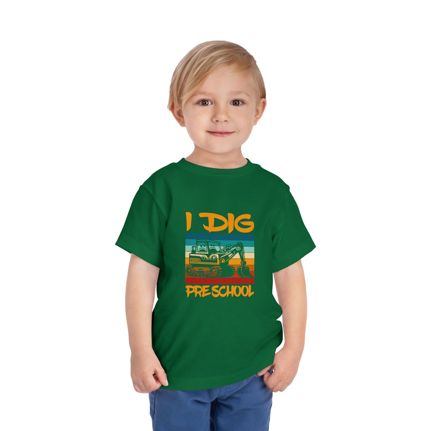 I Dig Pre-School Toddler Tee