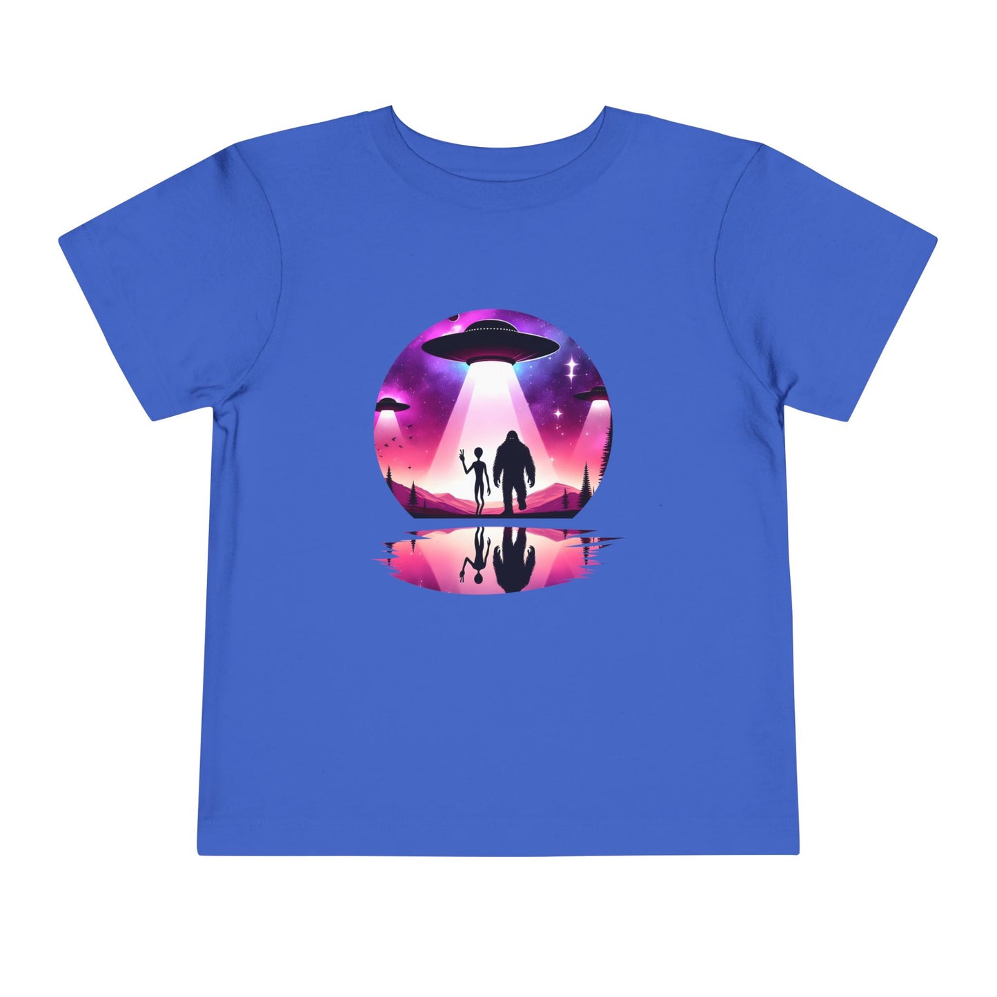 Alien & Big Foot Toddler Tee