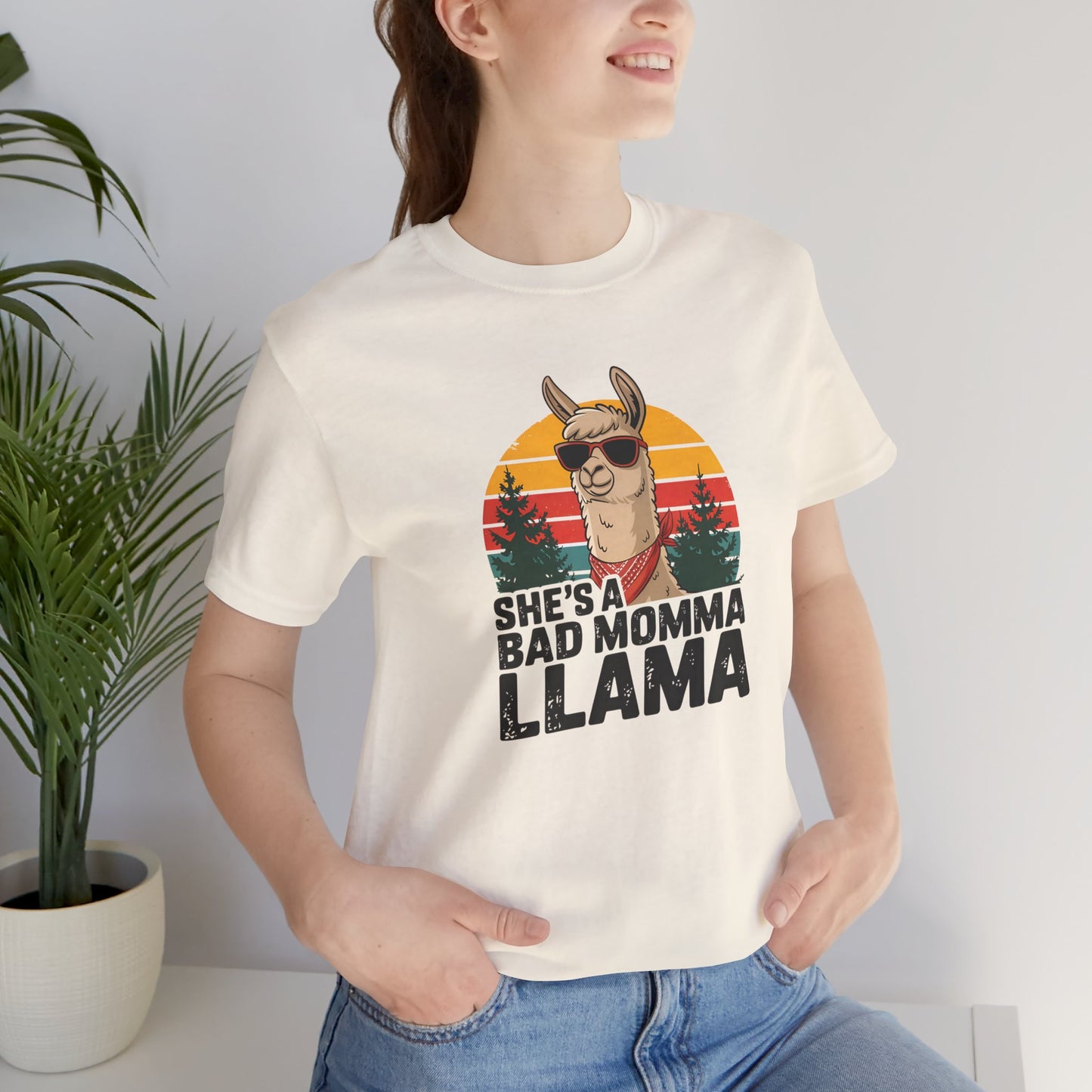She's a Bad Momma Llama Tee