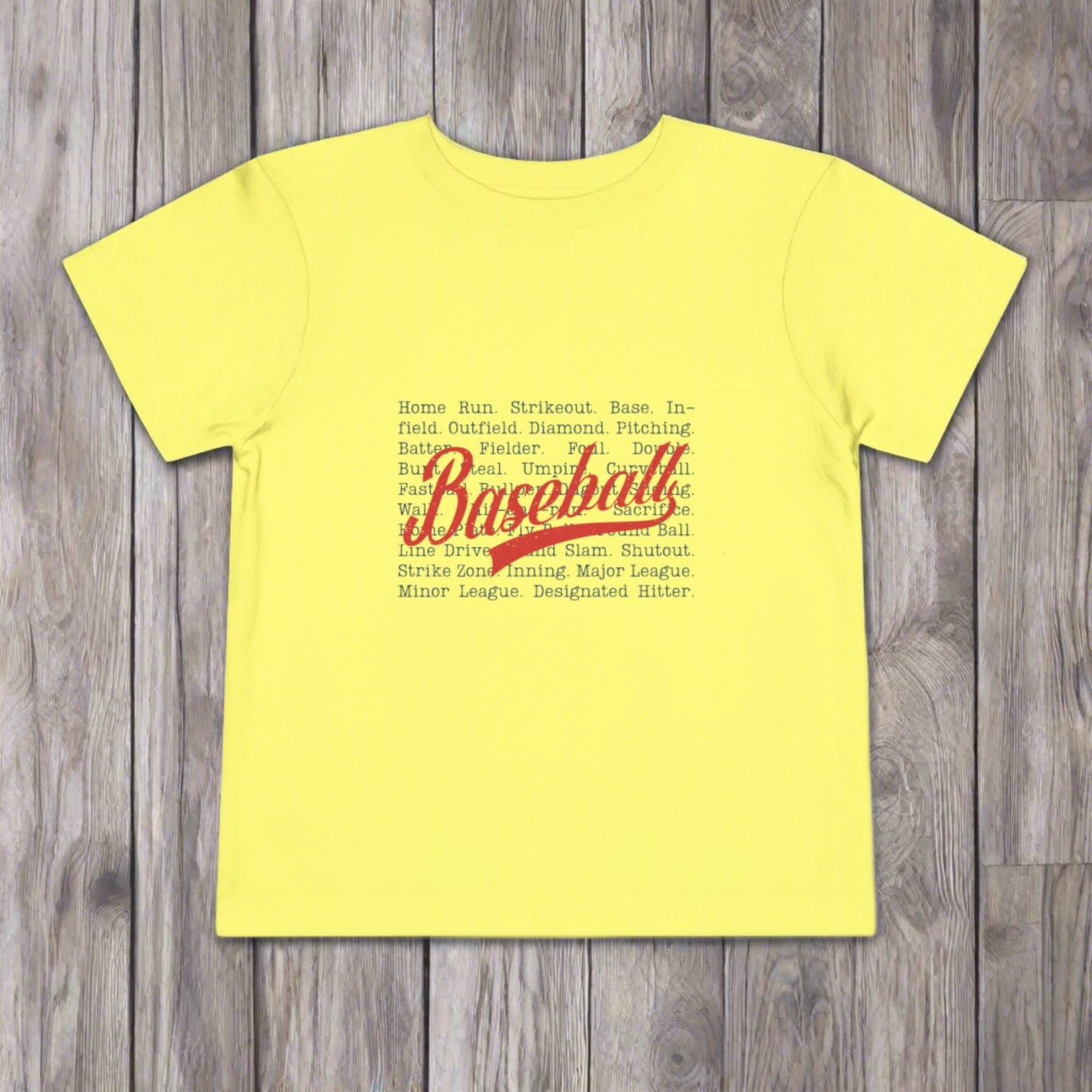 Baseball Toddler T-Shirt