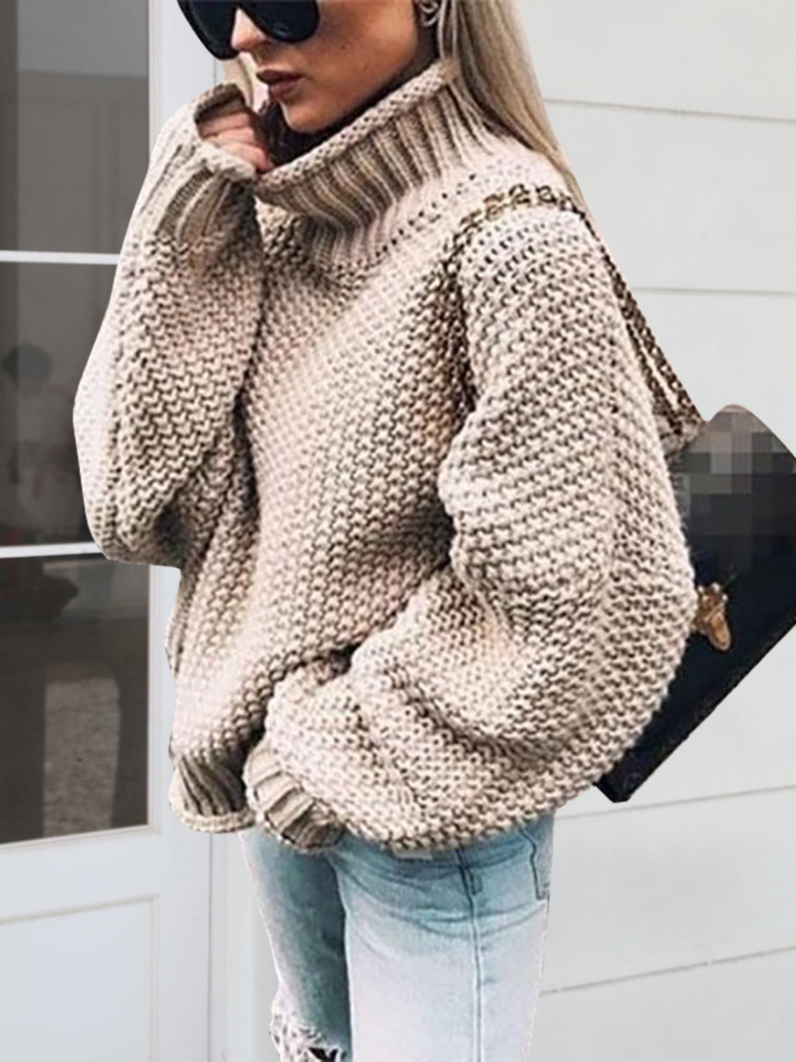 Turtleneck Oversize Sweater