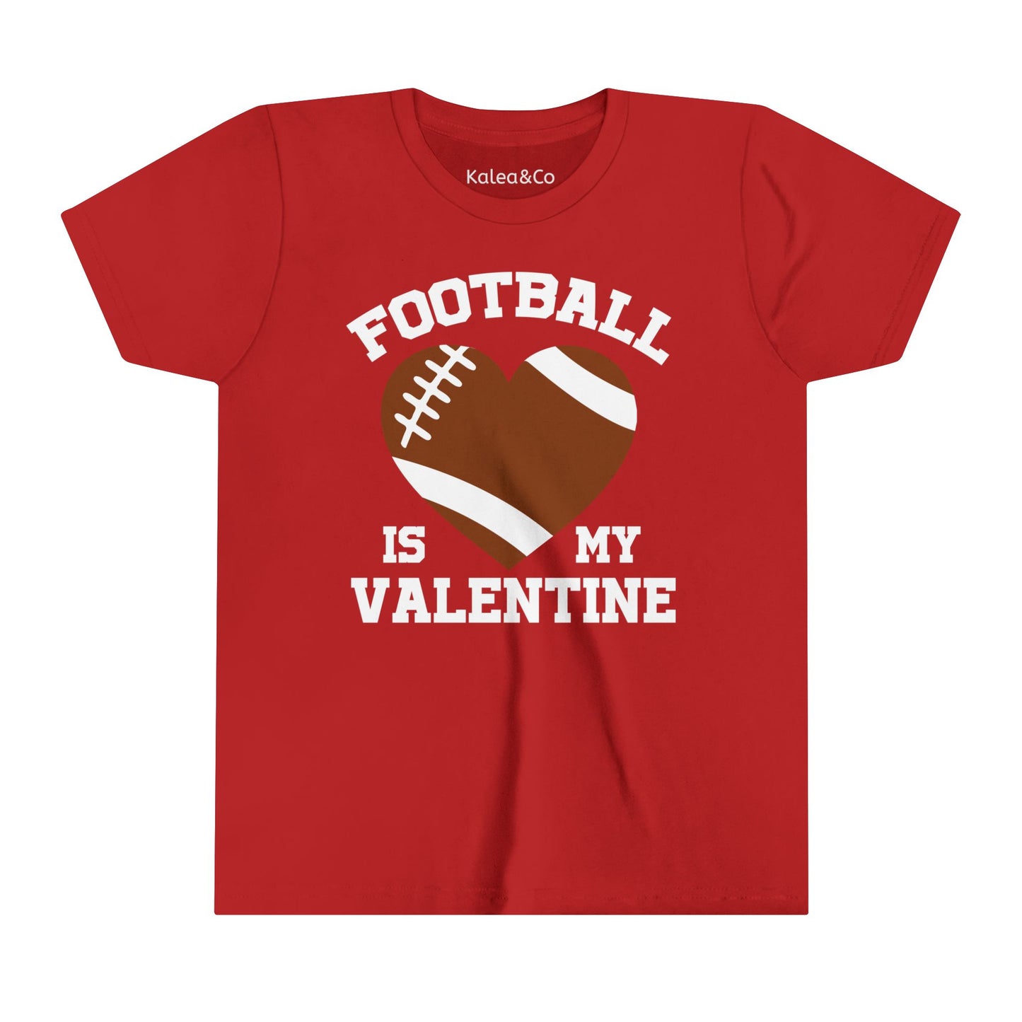 Football Valentine Youth Tee