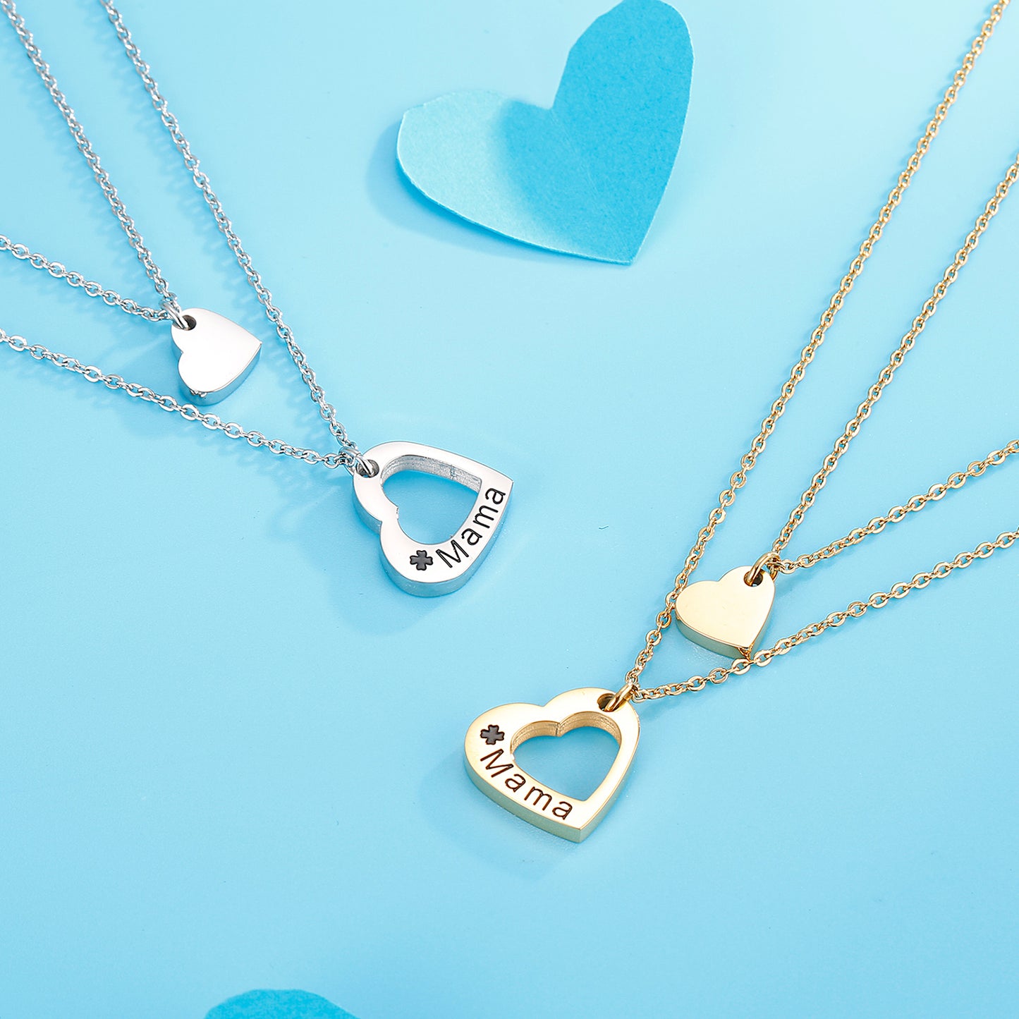 Heart Double-Layered Necklace