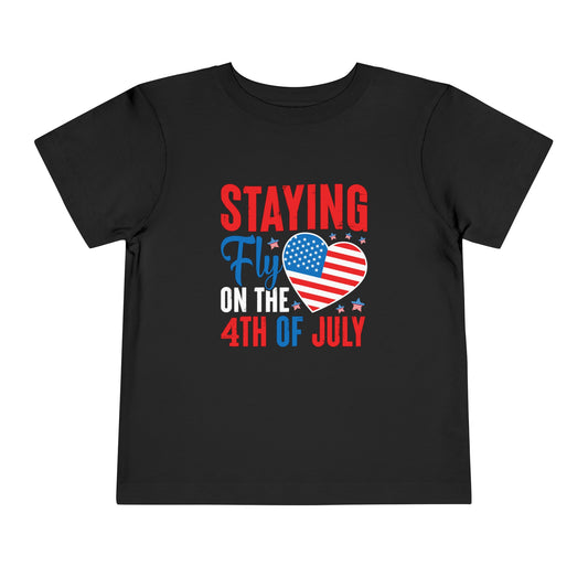 Staying Fly 4th of July Toddler Tee