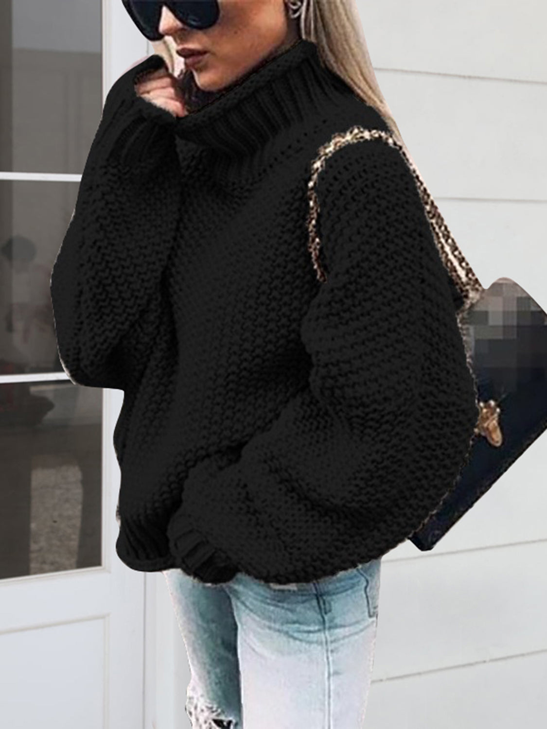 Turtleneck Oversize Sweater