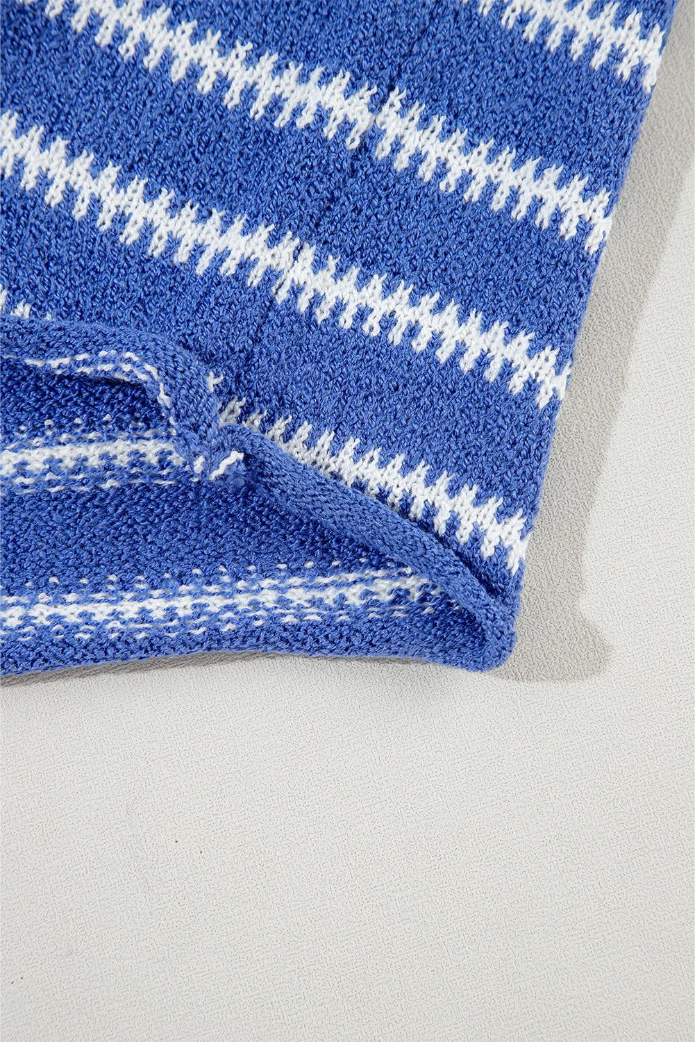 Blue & White Stripe Sweater