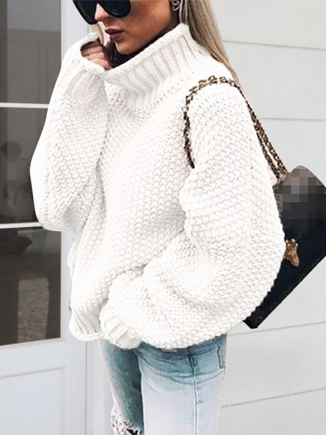 Turtleneck Oversize Sweater