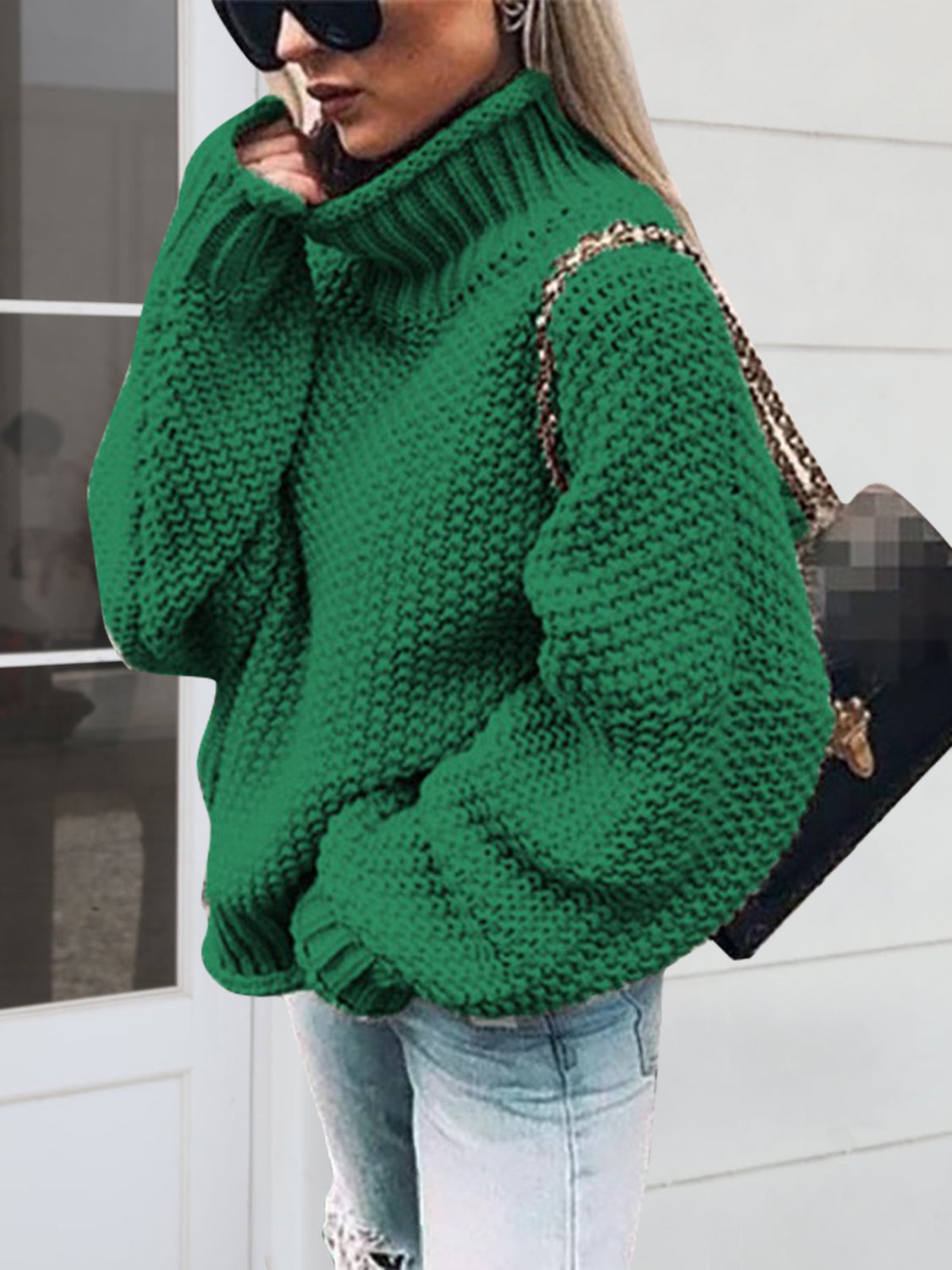 Turtleneck Oversize Sweater