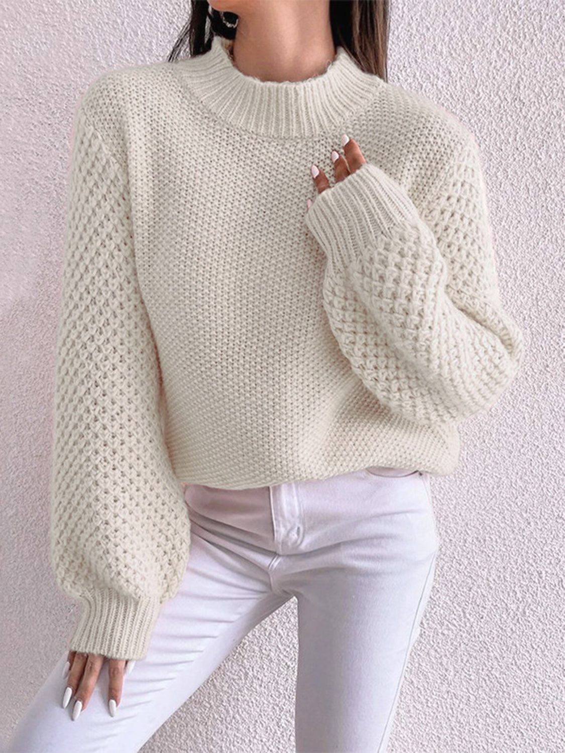 Wide Sleeve Sweater