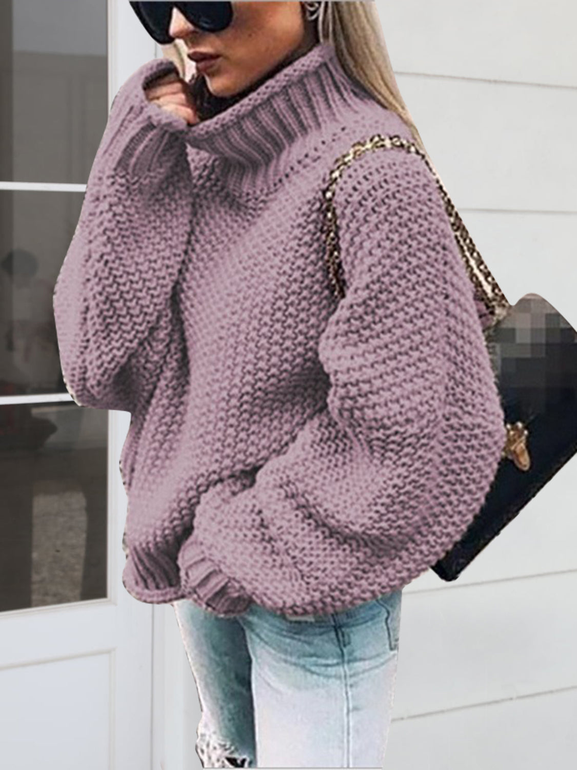 Turtleneck Oversize Sweater