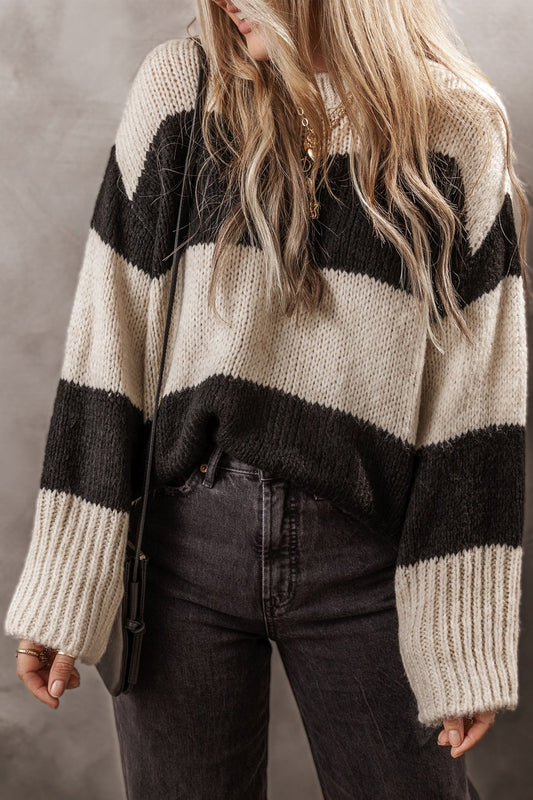 Black & White Sweater