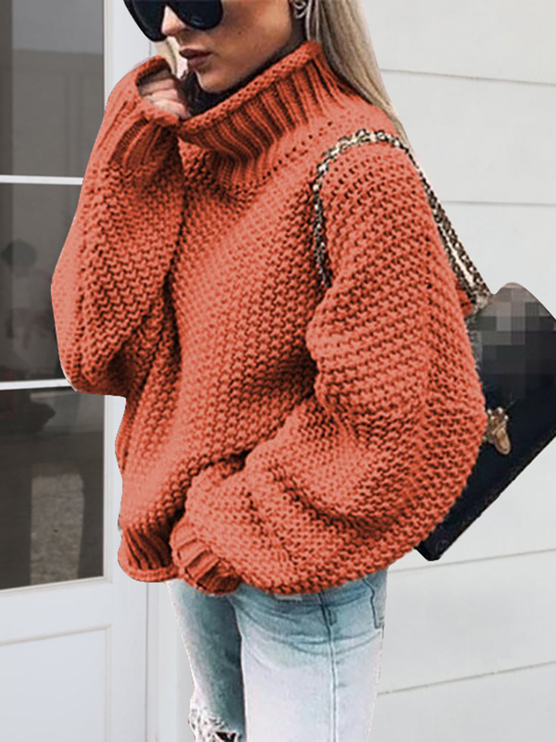 Turtleneck Oversize Sweater