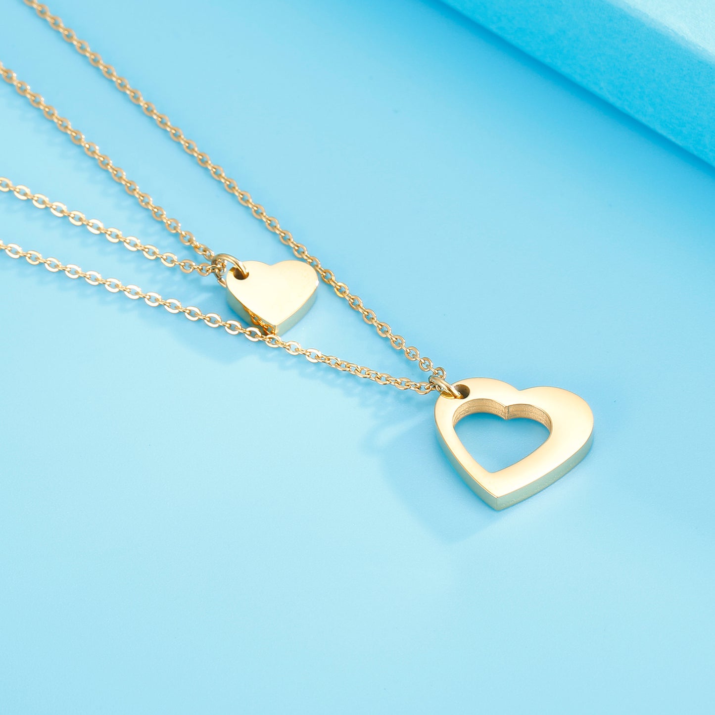 Heart Double-Layered Necklace