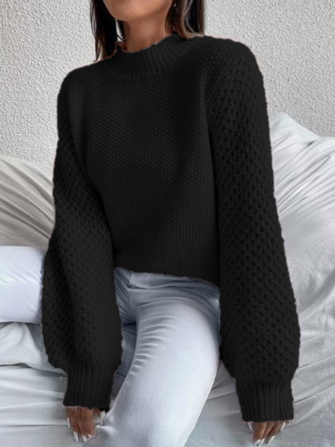 Wide Sleeve Sweater